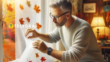 Окно и пузырчатая пленка