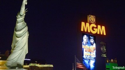 Лас-Вегас в ожидании мегабокса Мейвезер - Пакьяо (Фото)