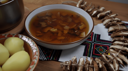 Пісна грибна юшка