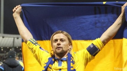Тимощук стал самым возрастным футболистом сборной Украины в истории