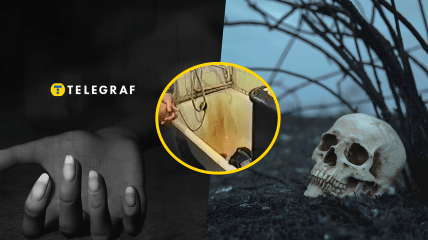 Череп убитой преступники покрыли лаком