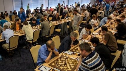 Сборная Украины по шахматам потерпела 1-е поражение на ЧМ