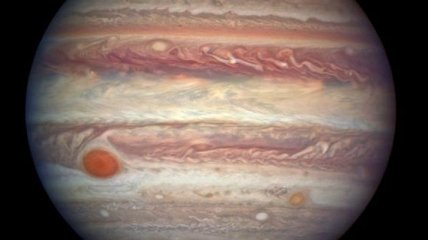 Как выглядят недра Большого красного пятна Юпитера (Видео)