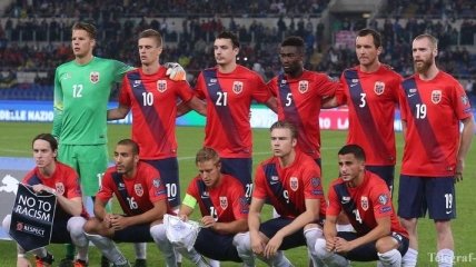 Стал известен состав сборной Норвегии на матчи плей-офф Евро-2016