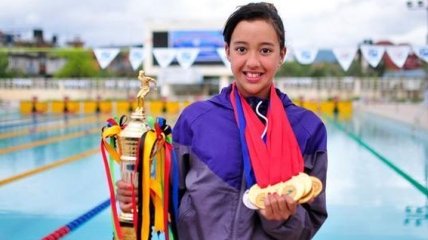 Пловчиха из Непала станет самой юной участницей Олимпийских игр-2016