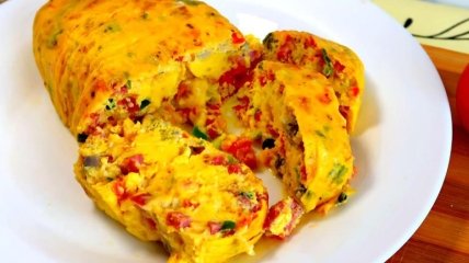 Омлет виходить поживним та корисним