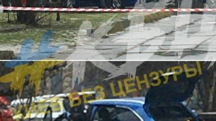 В Киеве переполох вокруг заминированного авто: видео и первые детали ЧП