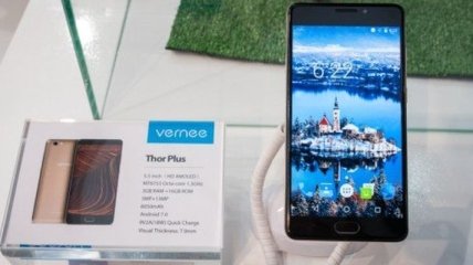 Смартфон Vernee Thor Plus представлен к обзору покупателей