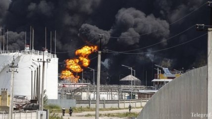 Владельцы нефтебазы, которая уже 4 дня горит под Киевом, бежали в РФ