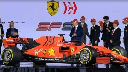 Феррари представила болид на новый сезон Формулы-1