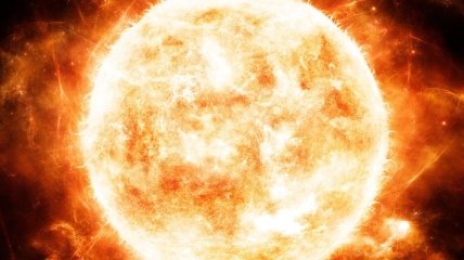 Астрономы засняли мощный взрыв на Солнце (Видео)