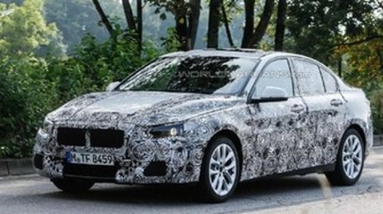 Новый седан BMW 1-Series попался на тестах