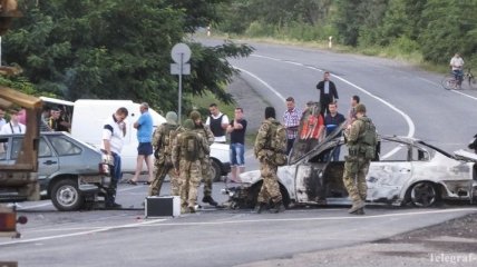 В Мукачево погибли 2 бойца "Правого сектора", 4 ранены