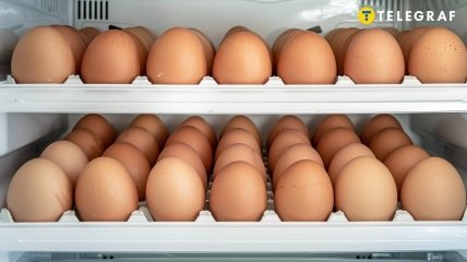 Місце зберігання може вплинути на тривалість зберігання яєць (зображення створено за допомогою ШІ)