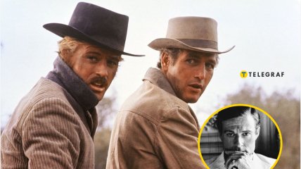 Роберт Редфорд в фильме "Бутч Кэссиди и Сандэнс Кид"