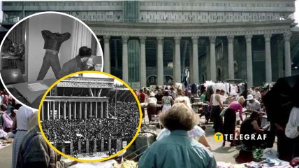 Рынок "Патент" возле Республиканского стадиона