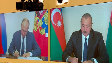 У Путина опубликовали текст соглашения по Карабаху, который сильно отличается от первоначальной версии