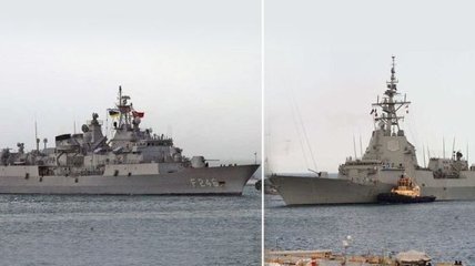 В Одессу прибыли военные корабли ВМС Испании и Турции