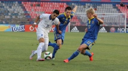 Сборная Украины U-19 проиграла стартовый матч ЧЕ-2015
