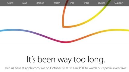 Apple хочет вести прямую трансляцию презентации новых iPad и Mac