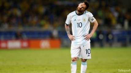 Месси отреагировал на поражение Аргентины в полуфинале Кубка Америки