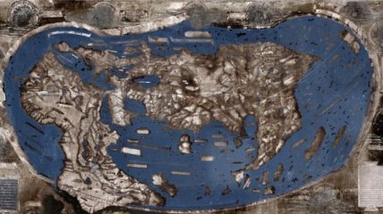 Ученые воссоздали утраченные контуры на карте Генриха Мартелла
