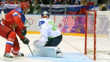 Олимпиада в Сочи. Малкин доволен победой над сборной Словении