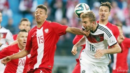 Польша удержала ничью в матче с Германией