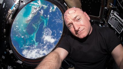 Скотт Келли летал на орбиту Земли четыре раза