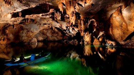 Подземная река Пуэрто-Принсеса - одно из 7 чудес света (Фото)