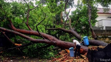 В результате шторма на Шри-Ланке погибли десятки человек