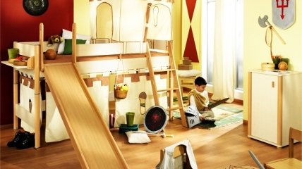Идеи интерьера детской комнаты для юного рыцаря (ФОТО)