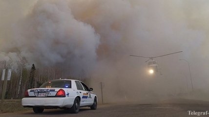 Дым от лесных пожаров в Канаде становится все сильнее