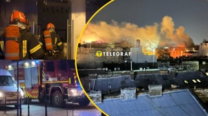 У приміщенні було близько сотні людей: у самому центрі Львова потужно спалахував ресторан (відео)