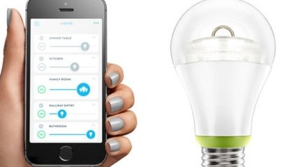 Создана лампочка, которой можно управлять с iPhone