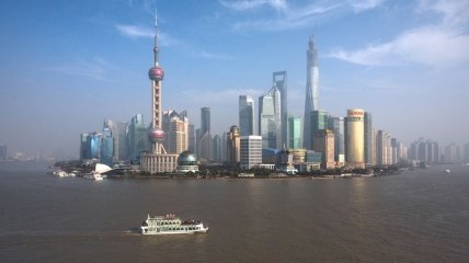 Потрясающие снимки: Шанхай с высоты