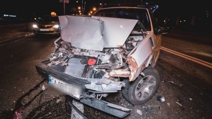 В Киеве столкнулись три авто, никто не пострадал 