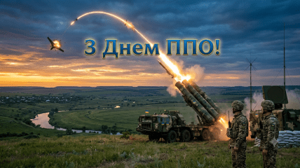 Открытки и поздравления с Днем ПВО Украины