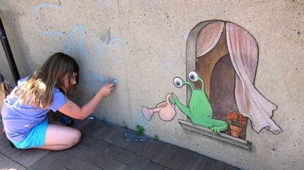 Творческие примеры прекрасного уличного искусства для вашего вдохновения (Фото)