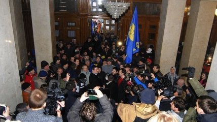 Суд решил не наказывать киевского активиста за штурм КГГА 