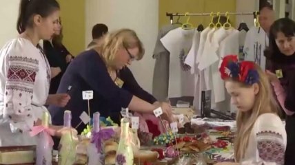 В Киеве устроили благотворительную ярмарку на нужды АТО (Видео)