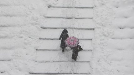 В большинстве регионов Украины пойдет снег