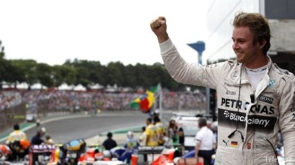 Как Росберг выиграл Гран-при Бразилии (Фото)