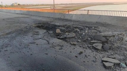 Последствия взрыва на Чонгарском мосту