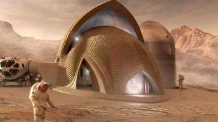 В NASA представили проекты будущих домов Марса (Видео)