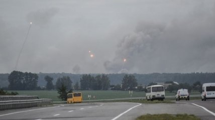 Взрывы в Калиновке: пожар полностью локализован