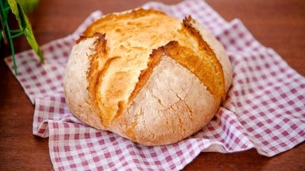 Украинская паляница получается невероятно пышной