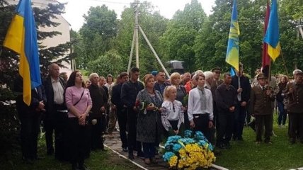 На Львовщине почтили память полковника Армии УНР Коновальца