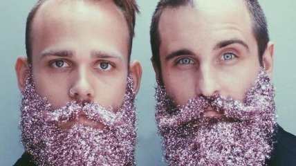 Украшения для бороды - новый праздничный тренд для шикарных мужчин (Фото)