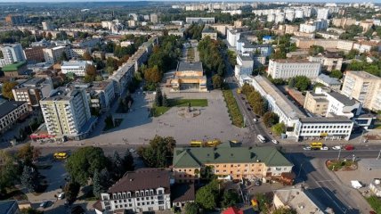 Центр Ровно без электричества